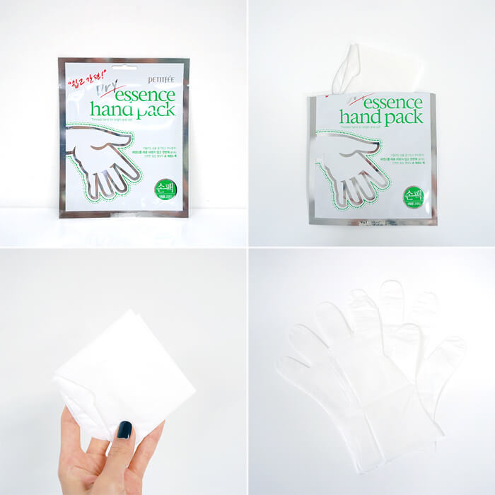 Маска перчатки для рук с сухой эссенцией Petitfee Dry Essence Hand Pack