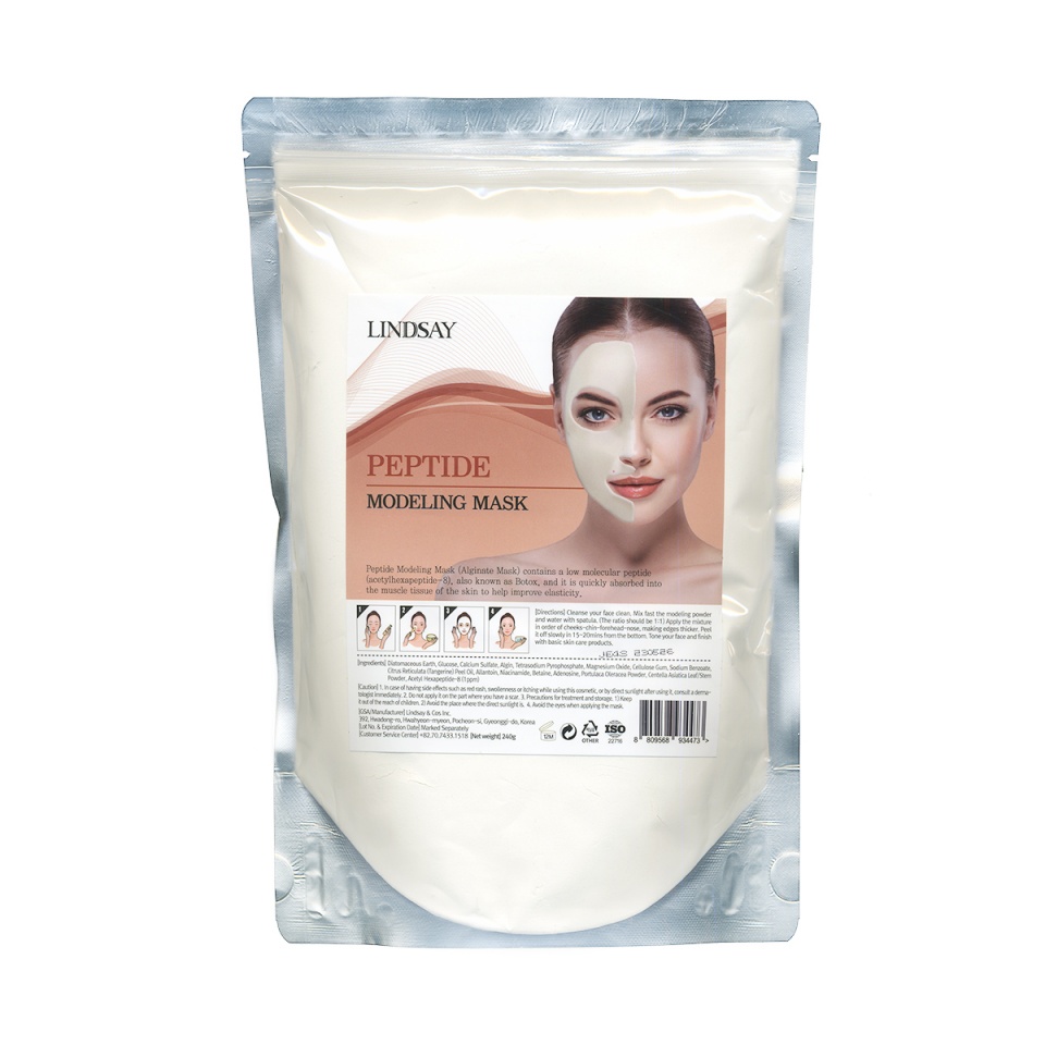 Альгинатная маска с пептидами Lindsay Peptide Modeling Mask купить в Москве  - интернет-магазин Koresmetica.ru