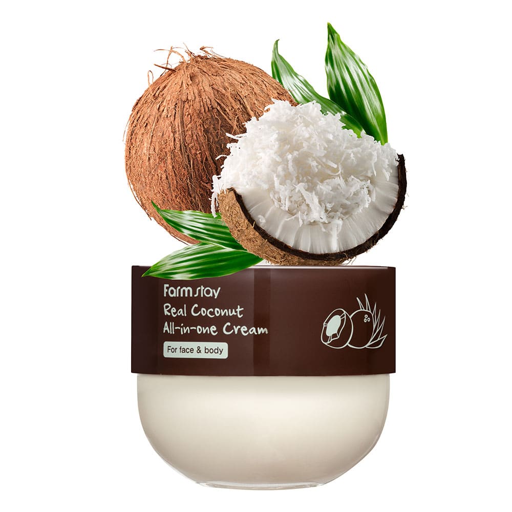 Многофункциональный крем с кокосом FarmStay Real Coconut All-in-one Cream