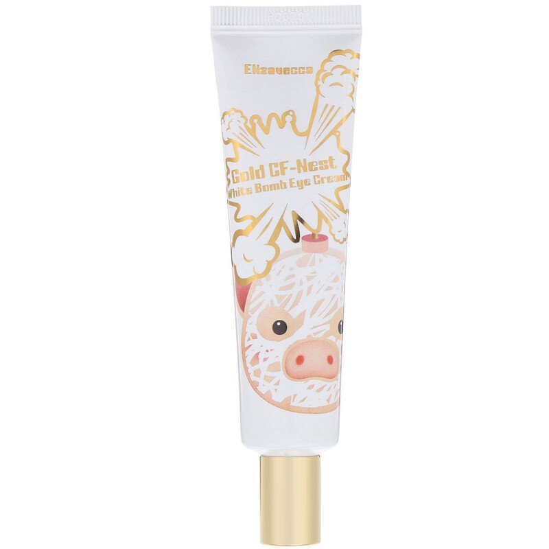 Крем для кожи вокруг глаз Elizavecca Gold CF Nest White Bomb Eye Cream