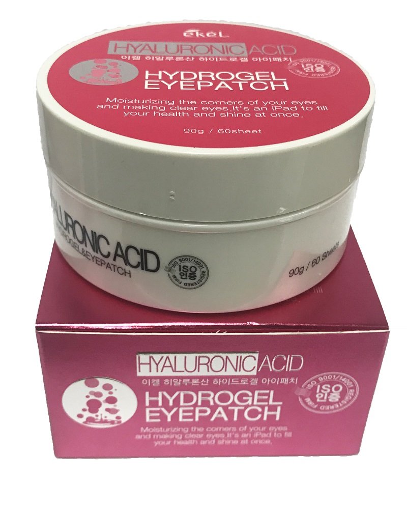Гидрогелевые патчи под глаза с гиалуроновой кислотой EKEL Hydrogel Eye Patch Hyaluronic Acid