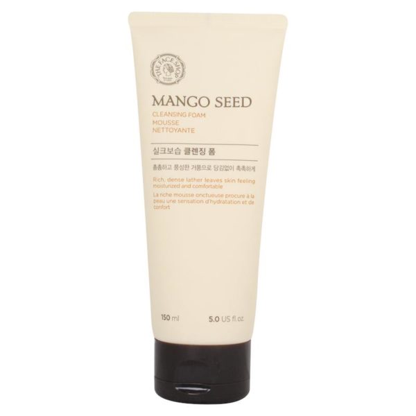 Увлажняющая пенка для умывания THE FACE SHOP Mango Seed Silk Moisturizing Cleansing Foam