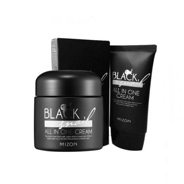 Крем для лица с экстрактом черной улитки MIZON Mizon Black Snail All In One Cream (tube)