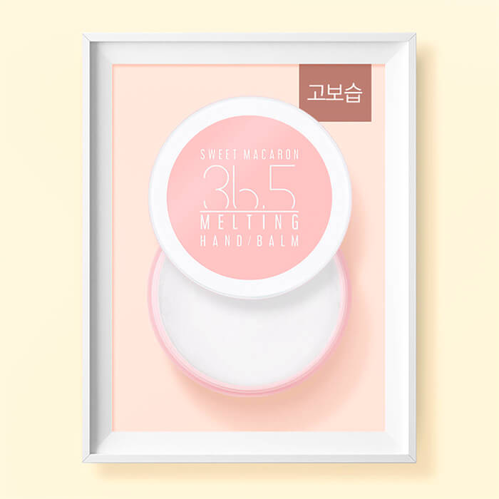 Бальзам для рук с ароматом сладкого миндального печенья A'PIEU 36.5 Melting Hand Balm Sweet Macaron