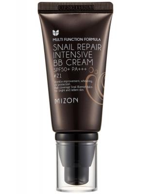 РА+++ #23 ББ-крем с экстрактом муцина улитки 50мл MIZON Snail Repair Intensive BB Cream SPF50+