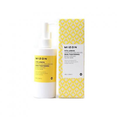 Витаминный пилинг-гель для лица с экстрактом лимона 145г MIZON Vita Lemon Sparkling Peeling Gel