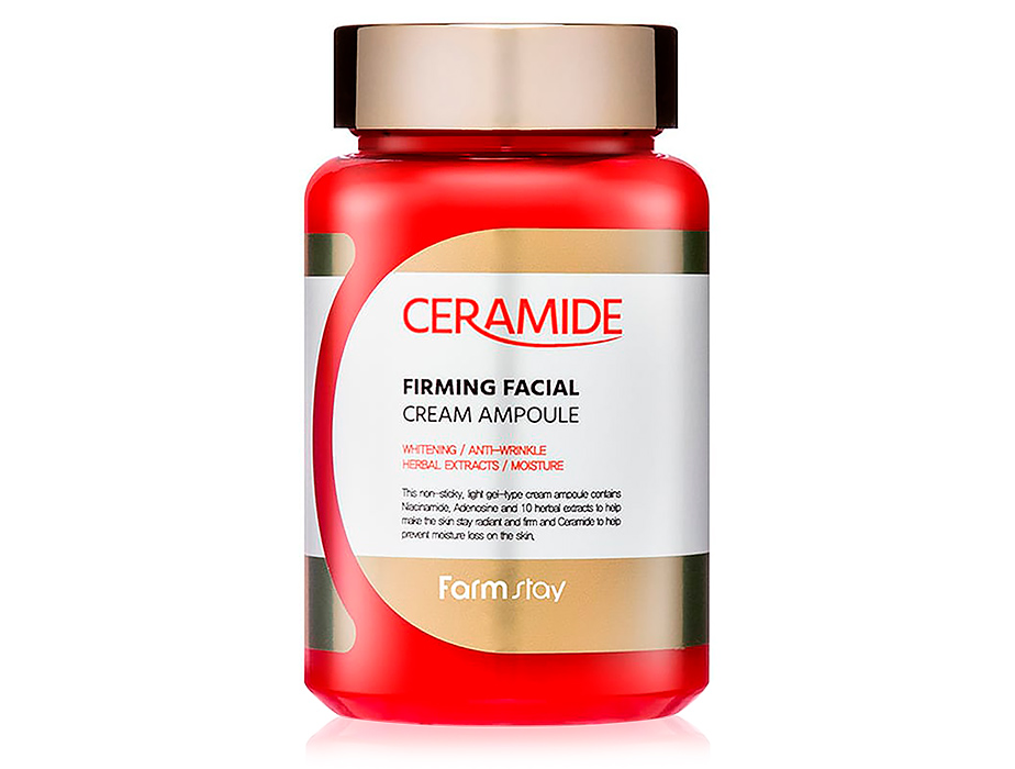 Укрепляющий ампульный крем-гель с керамидами FarmStay Ceramide Firming Facial Cream Ampoule