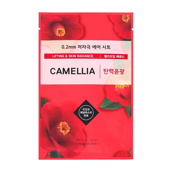 Маска тканевая с маслом камелии ETUDE HOUSE 0.2 Therapy Air Mask Camellia