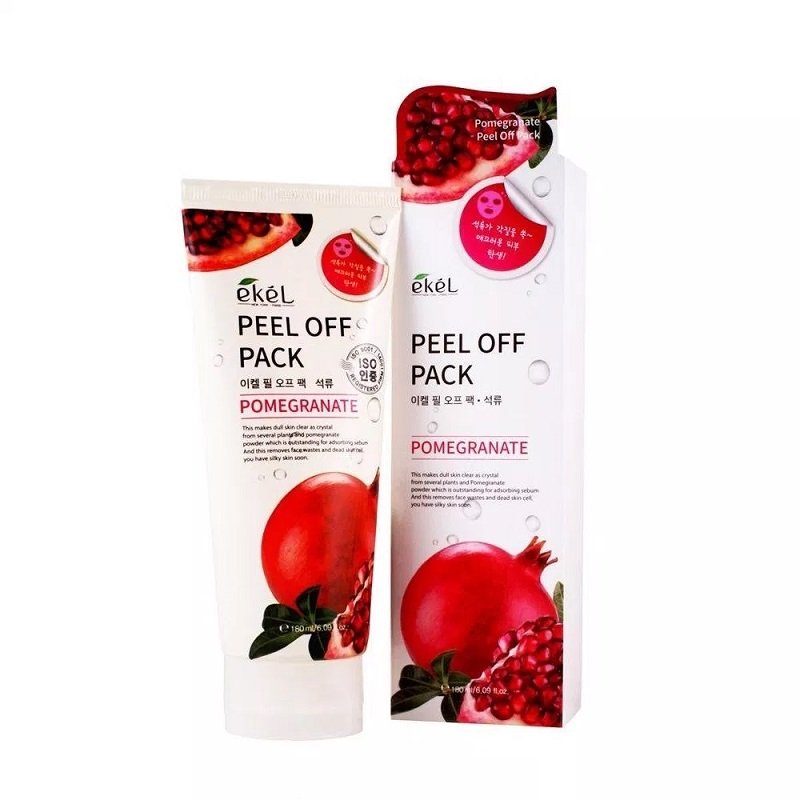 Маска-пленка с экстрактом граната EKEL Peel off pack Pomegranate