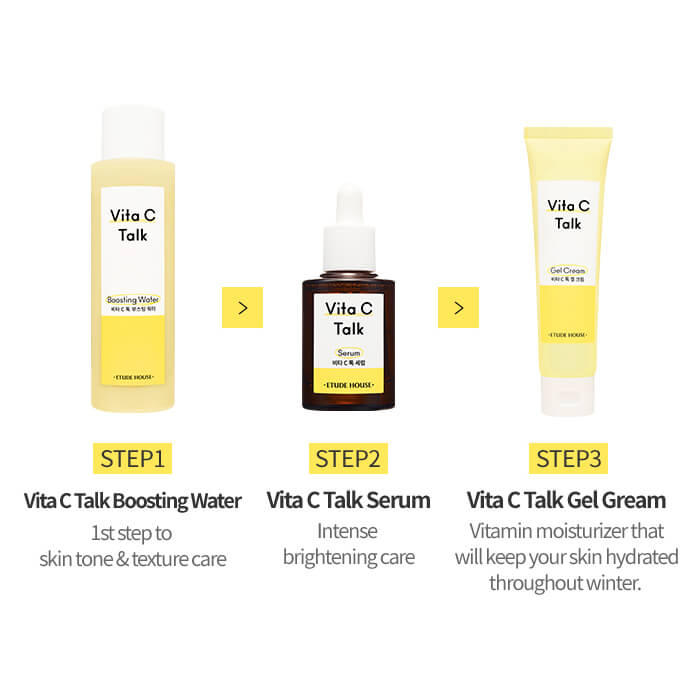 Сыворотка с витамином ETUDE HOUSE С Vita C-Talk Serum
