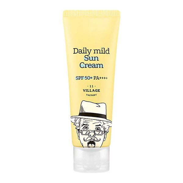 Солнцезащитный крем VILLAGE 11 FACTORY Daily Mild Sun Cream SPF 50+ PA++++ 50 мл