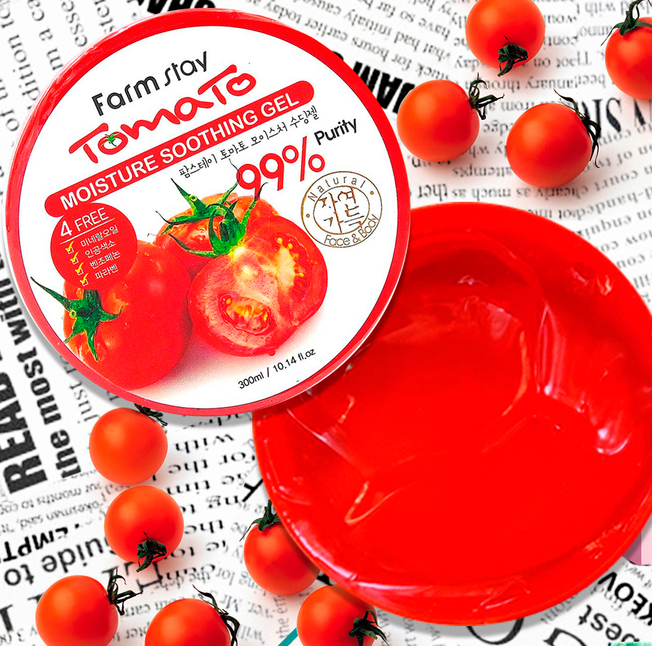 Многофункциональный гель с экстрактом томата FarmStay Tomato Moisture Soothing Gel