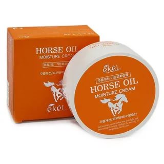 Крем для лица с лошадиным жиром 100 мл Ekel Moisture Cream Horse Oil