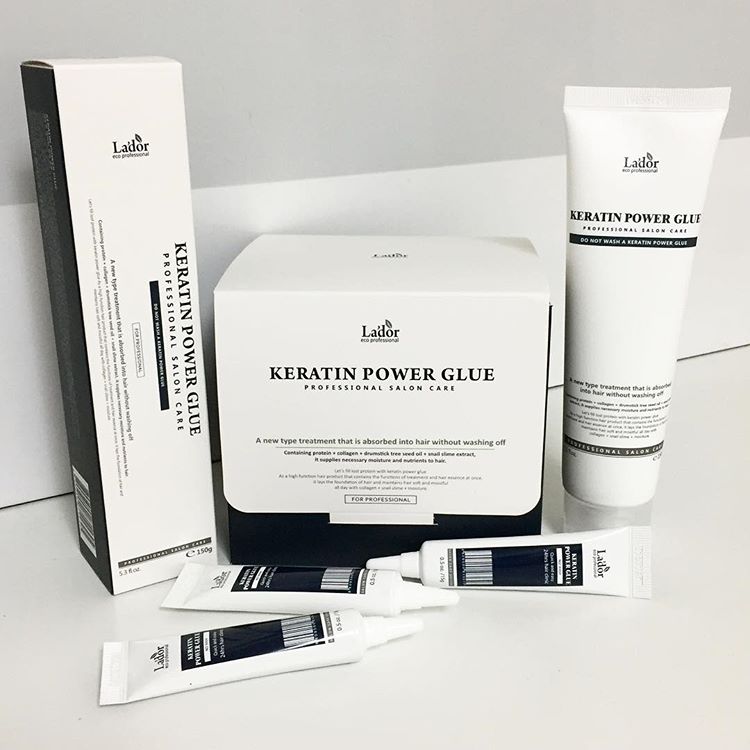 Сыворотка с кератином для секущихся кончиков (пробник) 1г+1г La'dor Keratin Power Glue