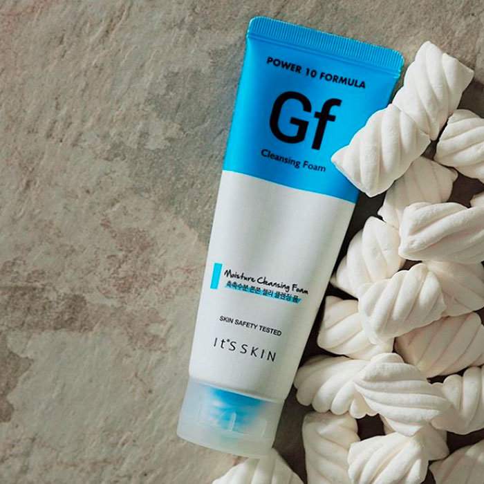 Увлажняющая пенка с экстрактом ледяного гриба IT'S SKIN Power 10 Formula GF Cleansing Foam