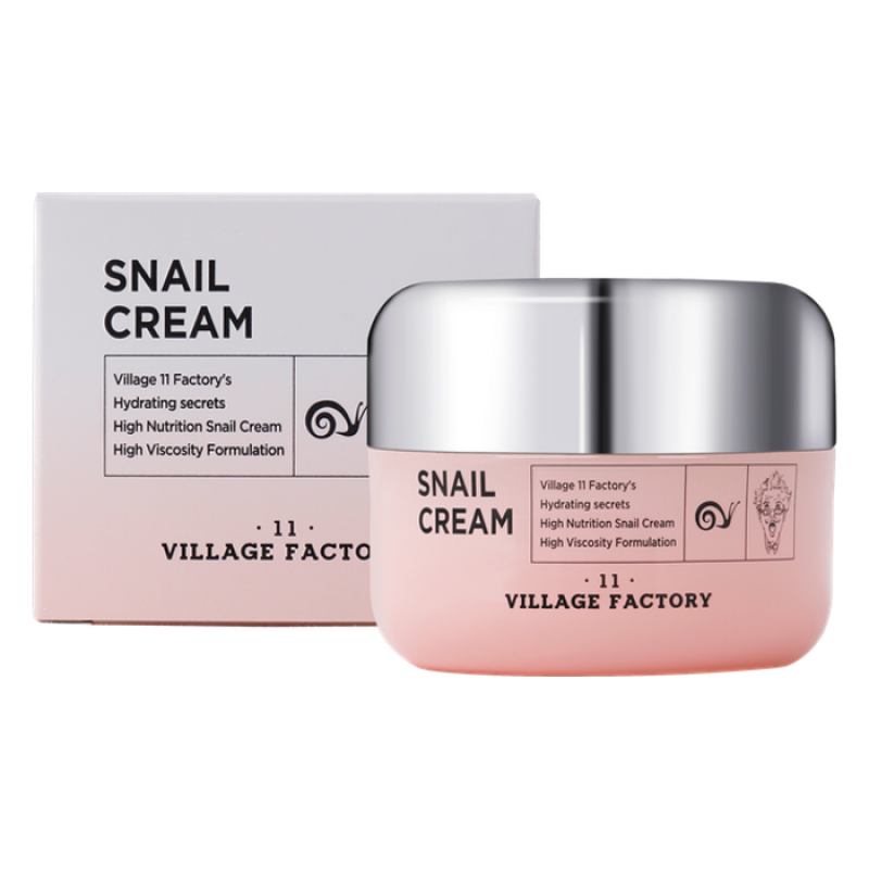 ВВ-крем увлажняющий с экстрактом муцина улитки VILLAGE 11 FACTORY Snail Cream