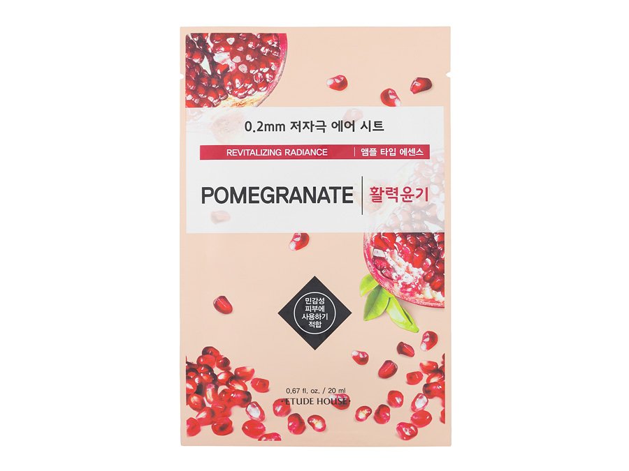 Маска тканевая с экстрактом граната ETUDE HOUSE 0.2 Therapy Air Mask Pomegranate