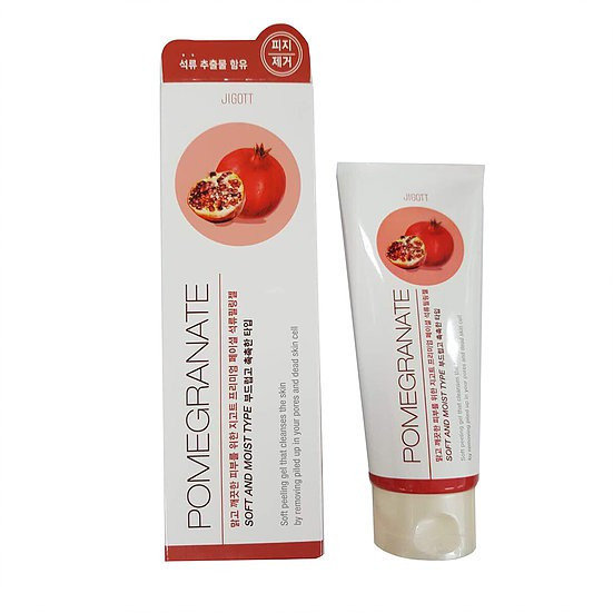 Гель с экстрактом граната JIGOTT Premium Facial Pomegranate Peeling Gel