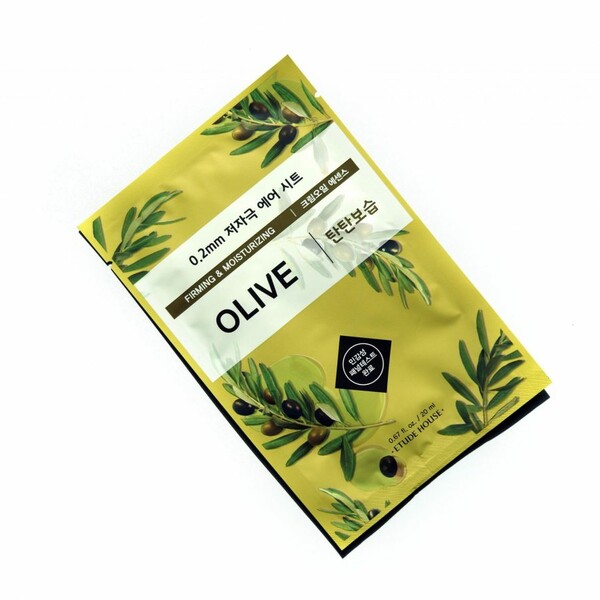 Маска тканевая с маслом оливы ETUDE HOUSE 0.2 Therapy Air Mask Olive