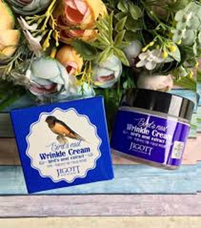 JIGOTT Антивозрастной крем с экстрактом ласточкиного гнезда Bird'S Nest Wrinkle Cream