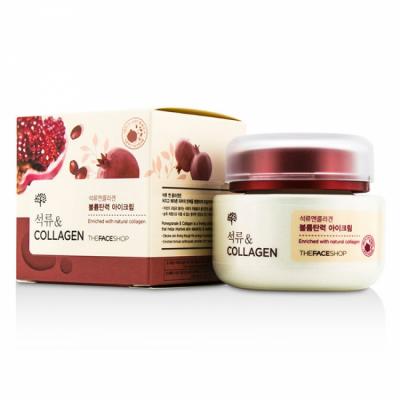 Лифтинг-крем с гранатом и коллагеном для кожи вокруг глаз THE FACE SHOP Pomegranate & Collagen Volume Lifting Eye Cream 50ml
