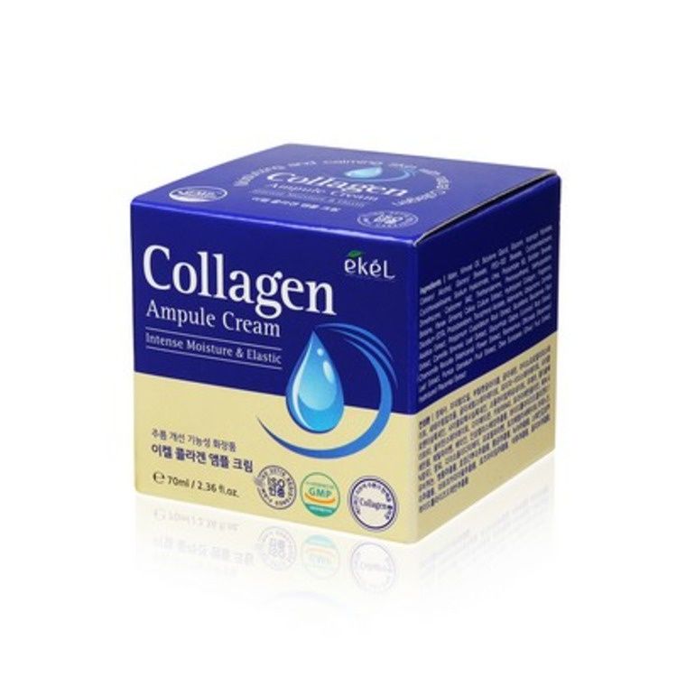 Ампульный крем для лица с коллагеном 70 мл Ekel Ampule Cream Collagen