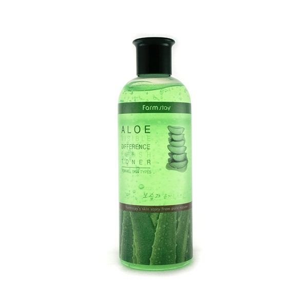 Освежающий тонер с экстрактом алоэ вера FarmStay Aloe Visible Difference Fresh Toner