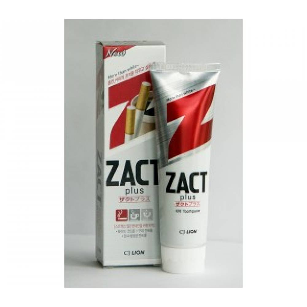 Отбеливающая зубная паста LION Zact 150g