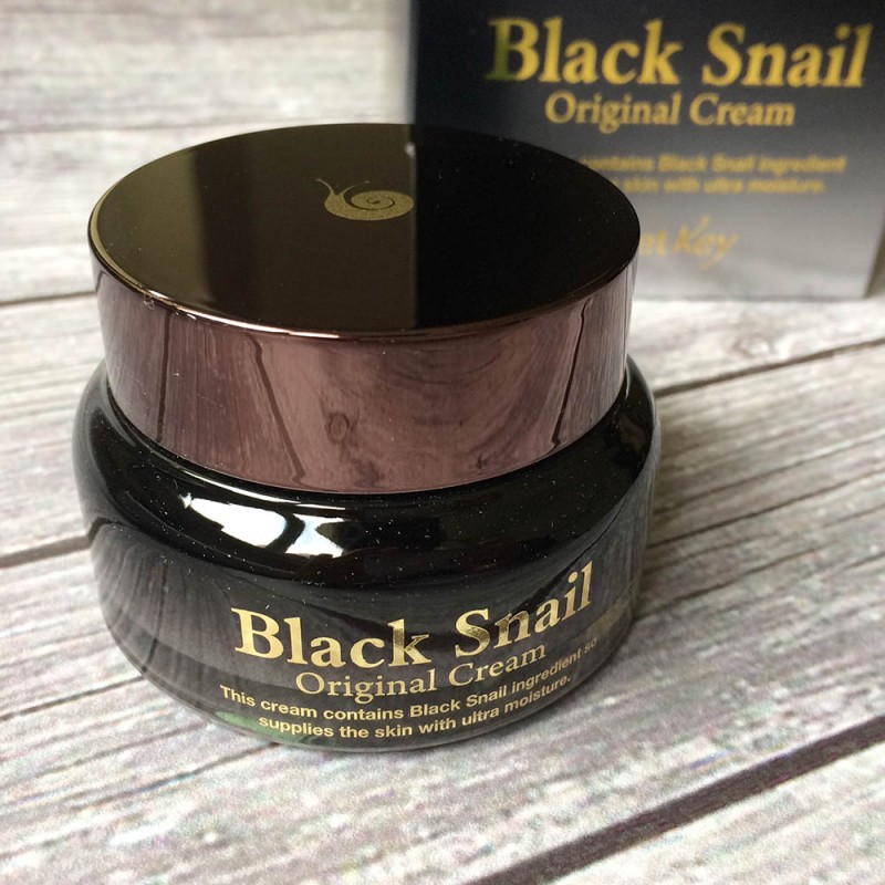 Крем для лица с муцином черной улитки Secret Key Black Snail Original Cream