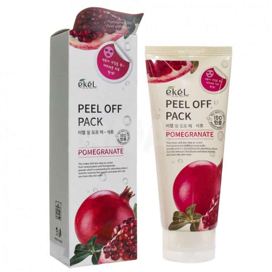 Маска-пленка с экстрактом граната EKEL Peel off pack Pomegranate