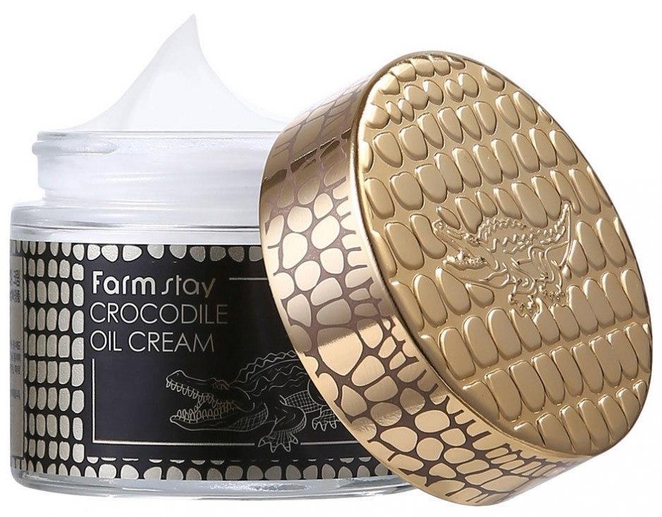 Питательный крем с крокодильим жиром FarmStay Crocodile Oil Cream