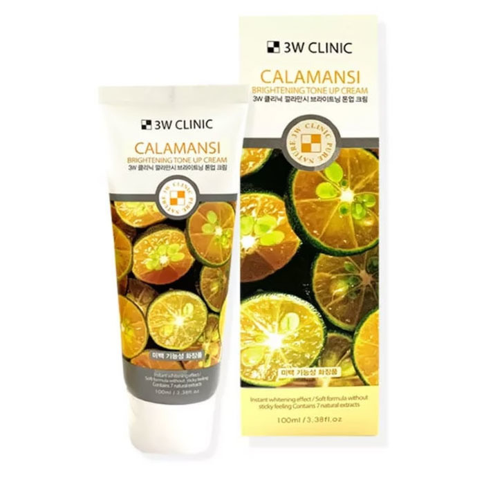 Увлажняющий крем с экстрактом каламанси 3W CLINIC Calamansi Brightening Tone Up Cream