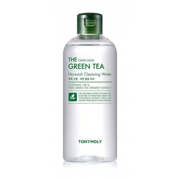 Мицеллярная вода для снятия макияжа с экстр TONYMOLY THE CHOK CHOK GREEN TEA No-wash Cleansing Water