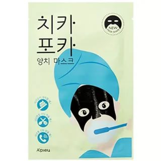 Утренняя тканевая маска для лица A'PIEU Chi Ka Po Ka Tooth Brushing Mask