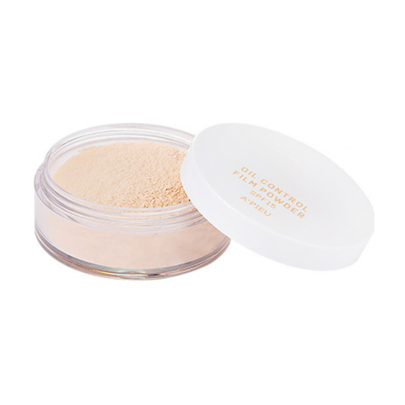 Рассыпчатая матирующая пудра A'PIEU Oil Control Film Powder SPF15 Natural Beige