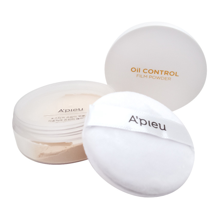 Рассыпчатая матирующая пудра A'PIEU Oil Control Film Powder SPF15 Natural Beige