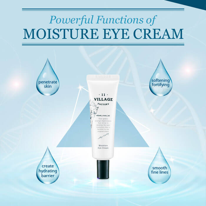 Крем для век с экстрактом корня когтя дьявола VILLAGE 11 FACTORY Moisture Eye Cream