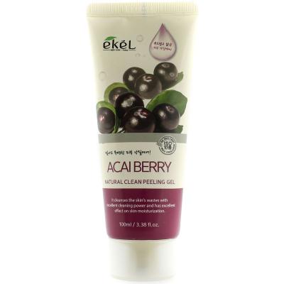 Пилинг для лица с ягодами асаи Ekel Peeling Gel 180 мл Asaiberry