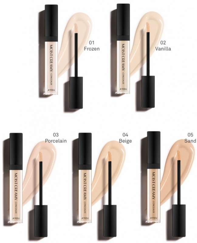 Увлажняющий кремовый консилер (№2 Ванильный) A'PIEU Moist Creamy Concealer SPF30/PA++ (№2 Vanilla)