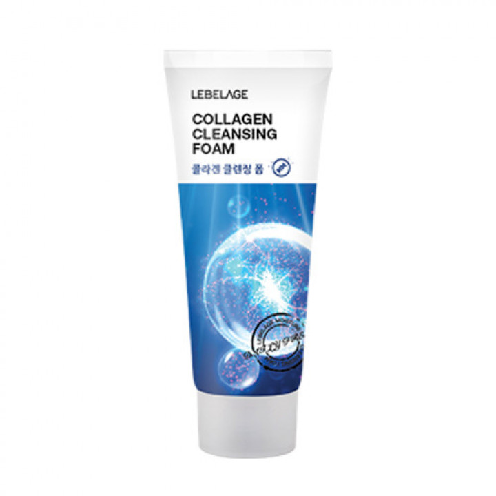 Пена для умывания с коллагеном Lebelage Cleansing Foam 100 мл - Collagen