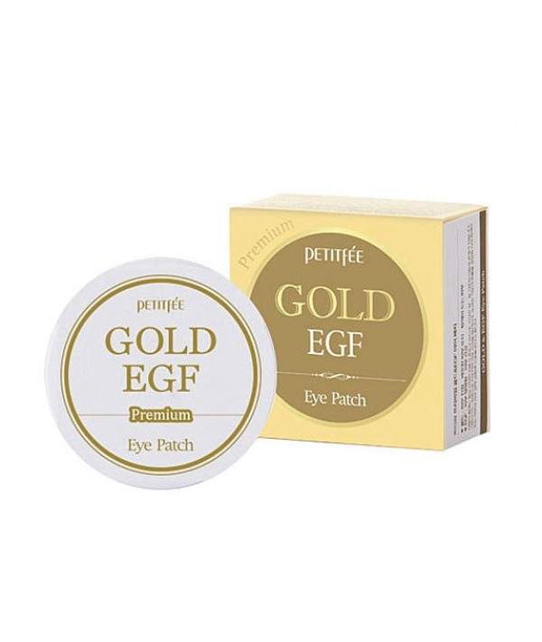 Гидрогелевые патчи для глаз Petitfee Premium Gold & EGF Eye Patch