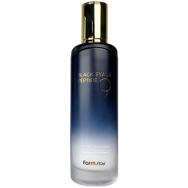 Омолаживающий тонер с комплексом из 9 пептидов FarmStay Black Snail & Peptide9 Perfect Toner