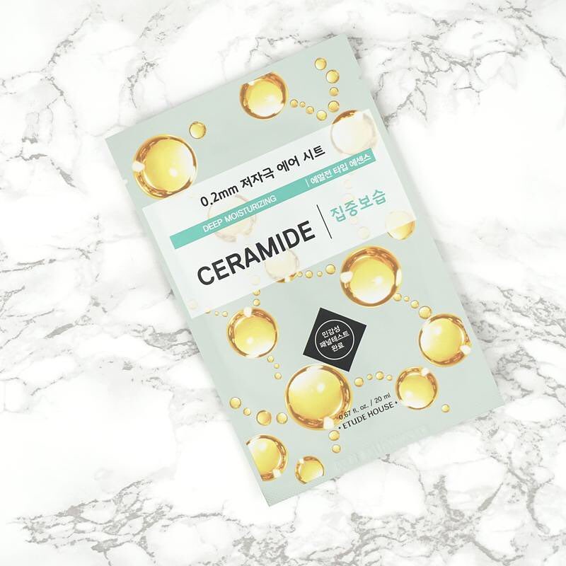 Маска для лица тканевая с керамидами ETUDE HOUSE 0.2 Therapy Air Mask Ceramide Deep Moisturizing