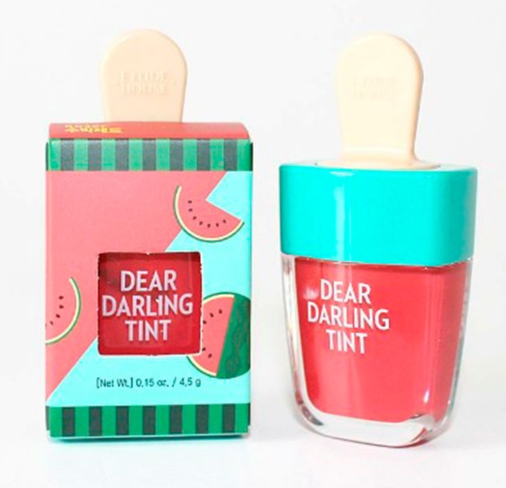 Увлажняющий тинт для лица. Etude House тинт для губ Dear Darling Water Gel Tint. Etude House тинт гелевый увлажняющий для губ Dear Darling Tint rd308, 4,5 g. Etude House Dear Darling Water Gel Tint Watermelon Red увлажняющий гелевый тинт для губ. Тинт Darling Water Gel Арбуз.