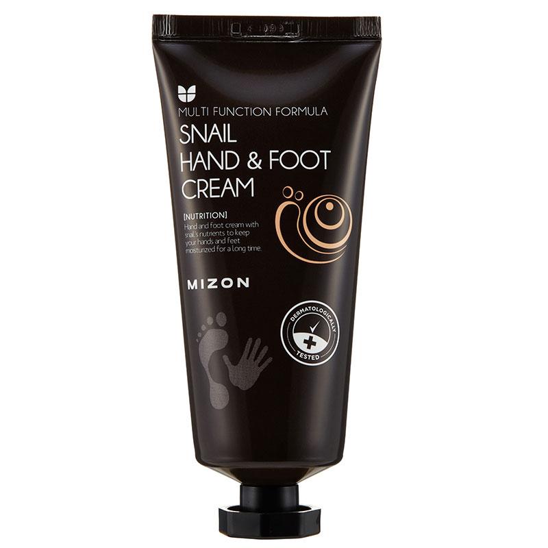 Крем для рук и ног с муцином улитки MIZON Snail Hand And Foot Cream