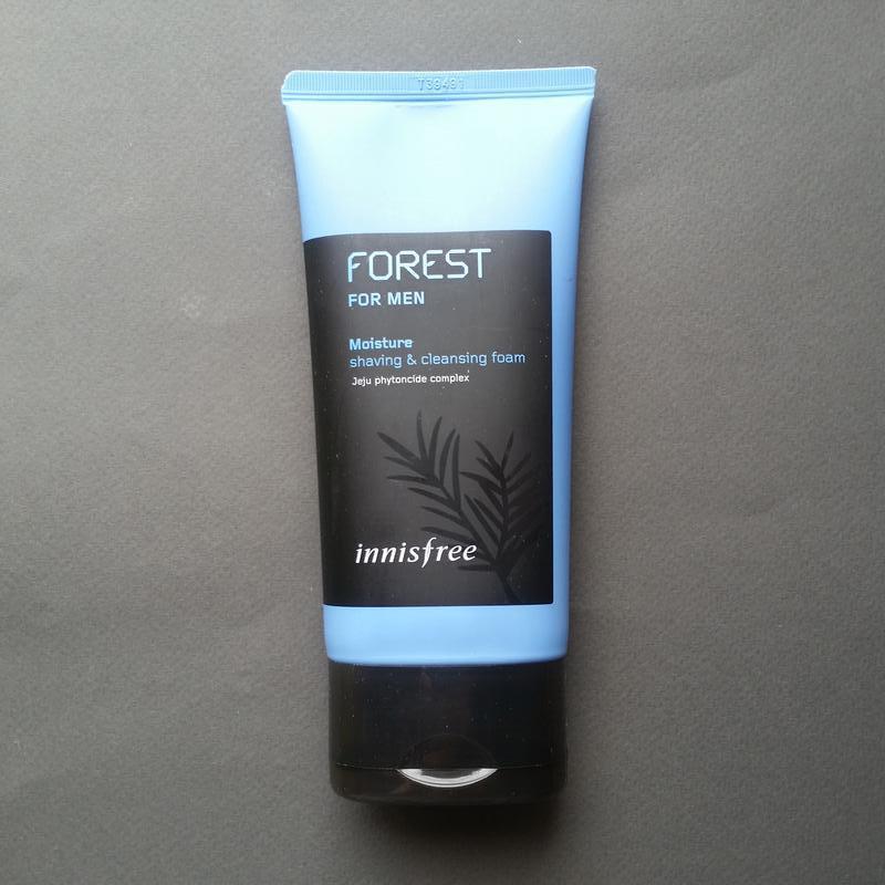 Увлажняющая пенка для умывания и бритья Innisfree Forest For Men Moisture Shaving & Cleansing Foam