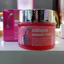 Крем для лица с коллагеном ZENZIA Collagen Ampoule Cream