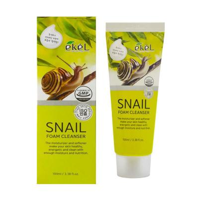 Пенка для умывания с муцином улитки EKEL Foam Cleanser Snail