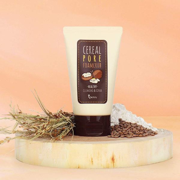 Пенка-скраб для лица с экстрактами зерновых культур SOME BY MI CEREAL PORE FOAMCRUB