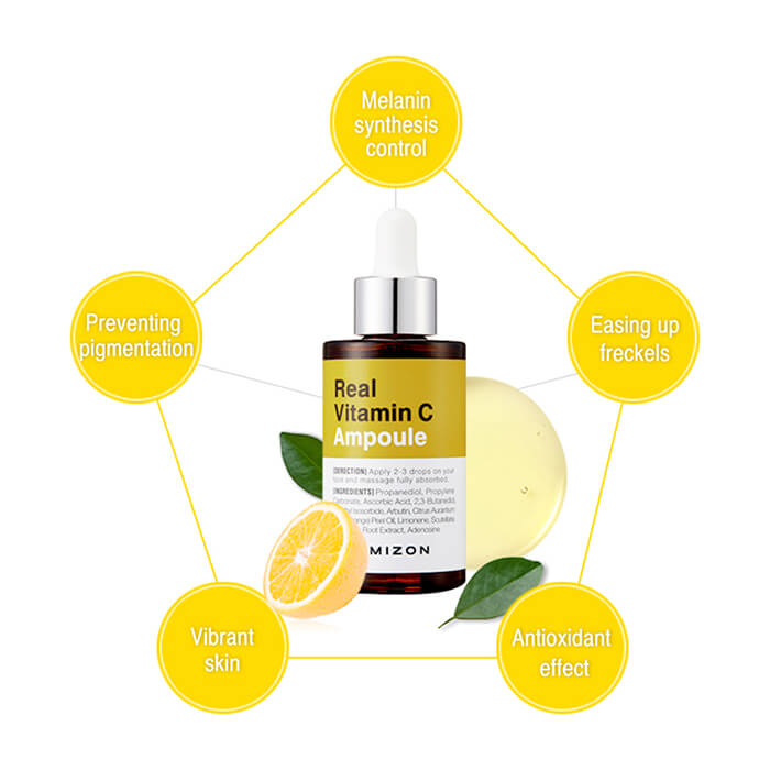 Сыворотка для лица с витамином С (пробник) 4,5g MIZON Real Vitamin C Ampoule